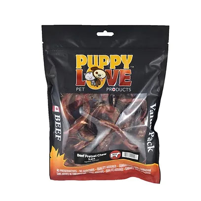 Puppy love - Bretzel de boeuf format économique