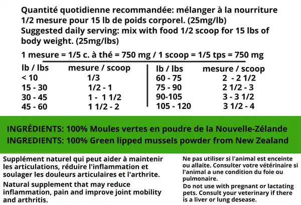 Moule verte