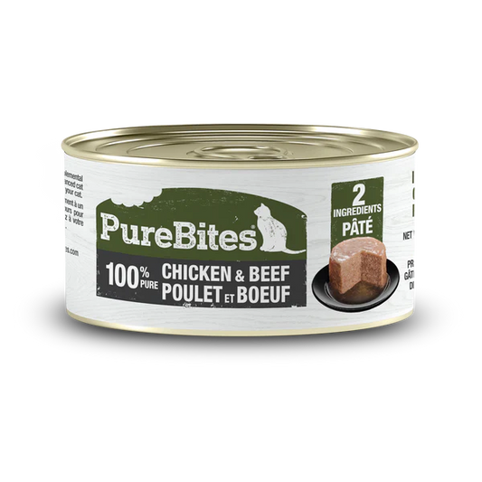Purebites - Pâté poulet et boeuf pour chat