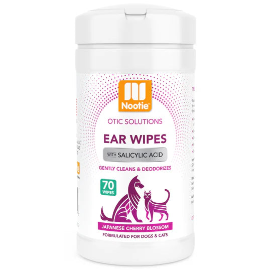 Nootie - Lingettes oreilles chiens et chats