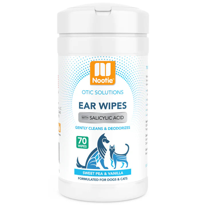 Nootie - Lingettes oreilles chiens et chats