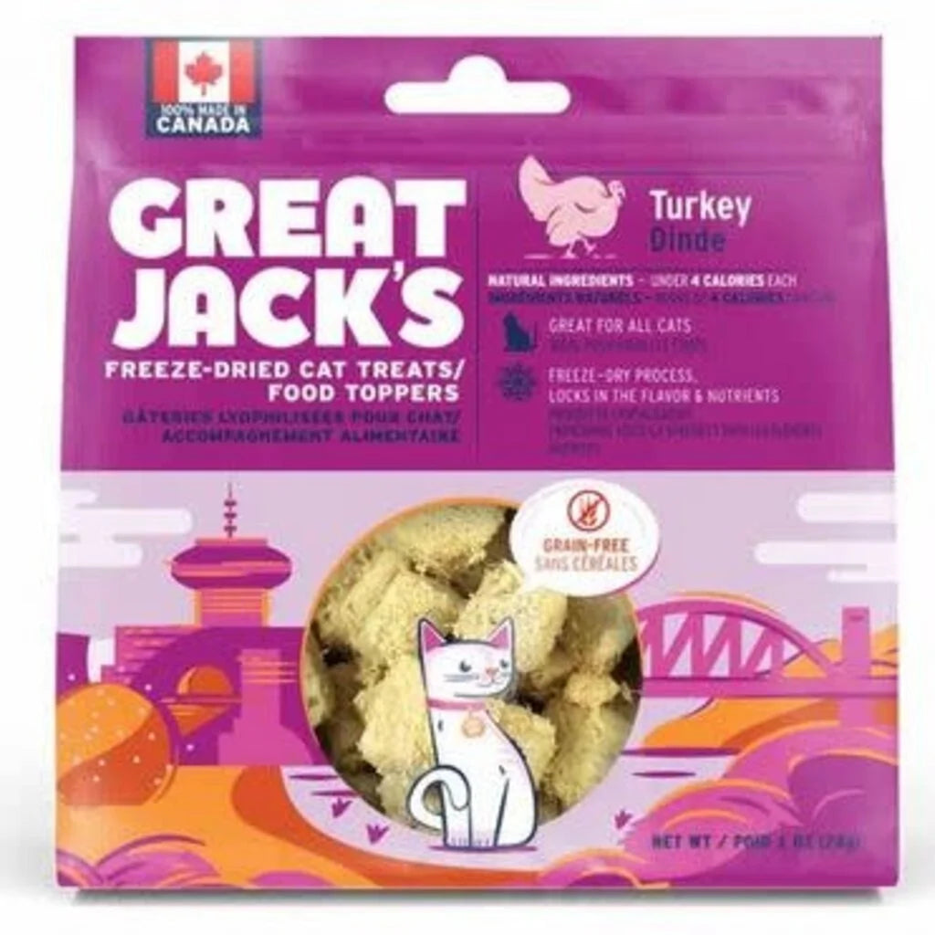 Great Jack's chats - dinde 1oz (28g)