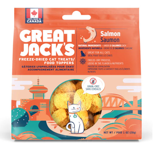 Great Jack's chats - Saumon 1oz (28g)