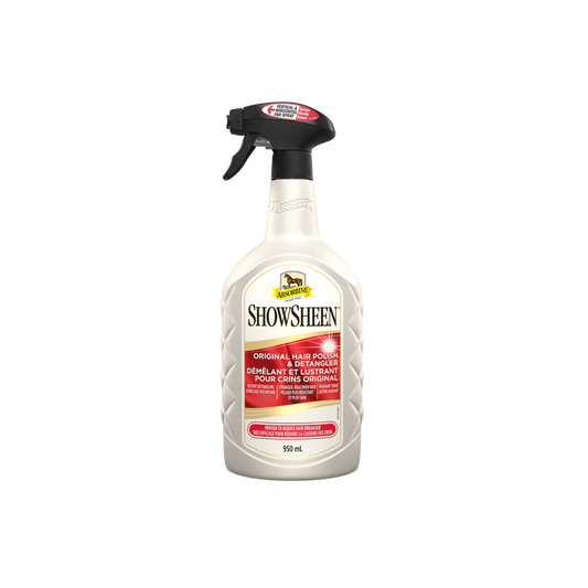 Showsheen - Démêlant crinière et queue et spray de brillance pour chevaux