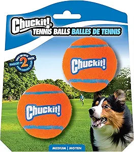 Chuckit - Balle de tennis moyenne - Paquet de 2